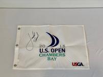 Jordan Spieth Signed Pin Flag from his 2015 US Open Victory 202//151